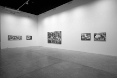 Grey Ash,&nbsp;Ahmad Moualla,&nbsp;Installation view at Green Art Gallery, Dubai, 2011