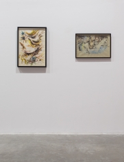 Works on paper: Hikayat,&nbsp;Installation view at Green Art Gallery, 2014
