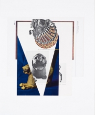 Kamrooz Aram, From the Series 7000 Years, 2010, Mixed media on paper, 43 x 36 cm