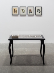 Works on paper: Hikayat, Installation view at Green Art Gallery, 2014