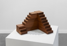 Ana Mazzei, Terrace, 2019, Peroba mica wood, wood stain paint