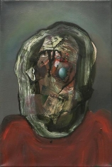 Ross Chisholm, Redcoat, 2013, Oil on canvas, 20 x 30 cm