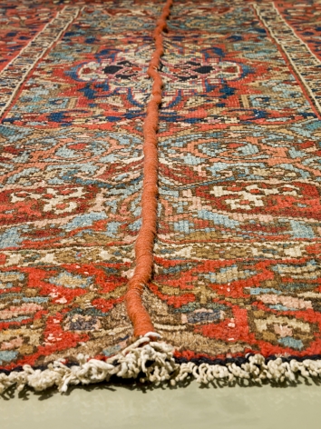 Nazgol Ansarinia, Mendings (carpet)&nbsp;(detail), 2010