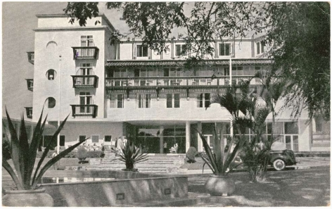 Hotel Avila vintage postcard