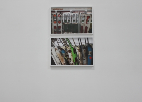 Traces,&nbsp;Jaber Al Azmeh, Installation view at Green Art Gallery, Dubai, 2011