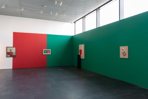 Kamrooz Aram, Installation view at Jameel Prize 5, Jameel Arts Centre, Dubai, 2019